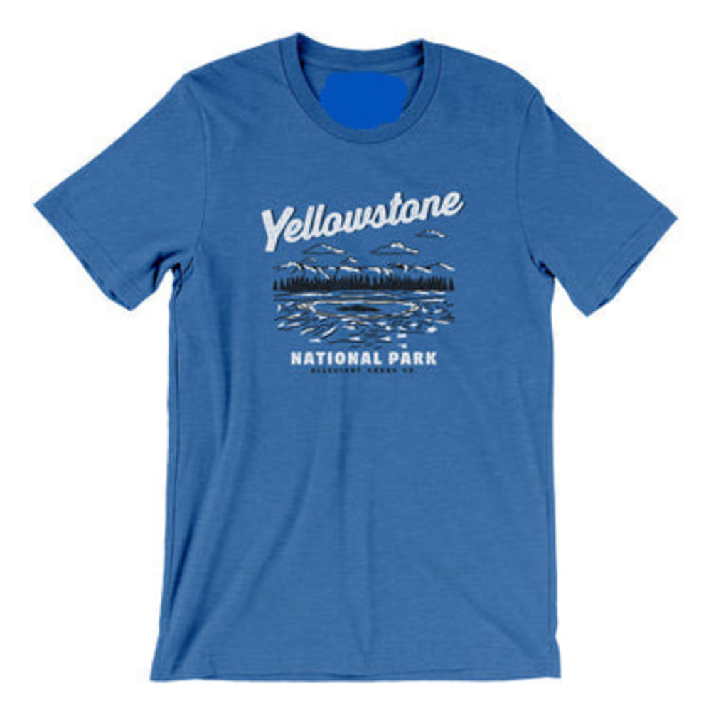 Yellowstone National Park Men-Unisex T-Shirt